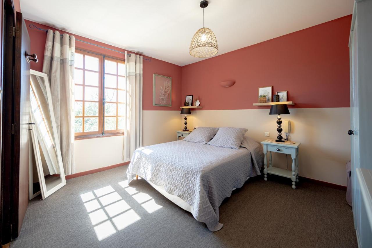 La Maison Du Rouge Gorge - Charmante Maison Climatisee Avec Piscine Ponteves Luaran gambar